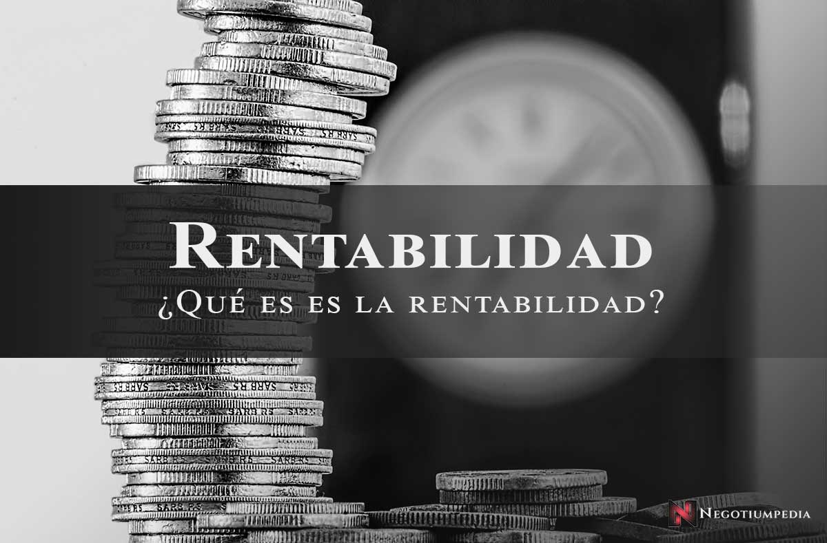 que es la rentabilidad