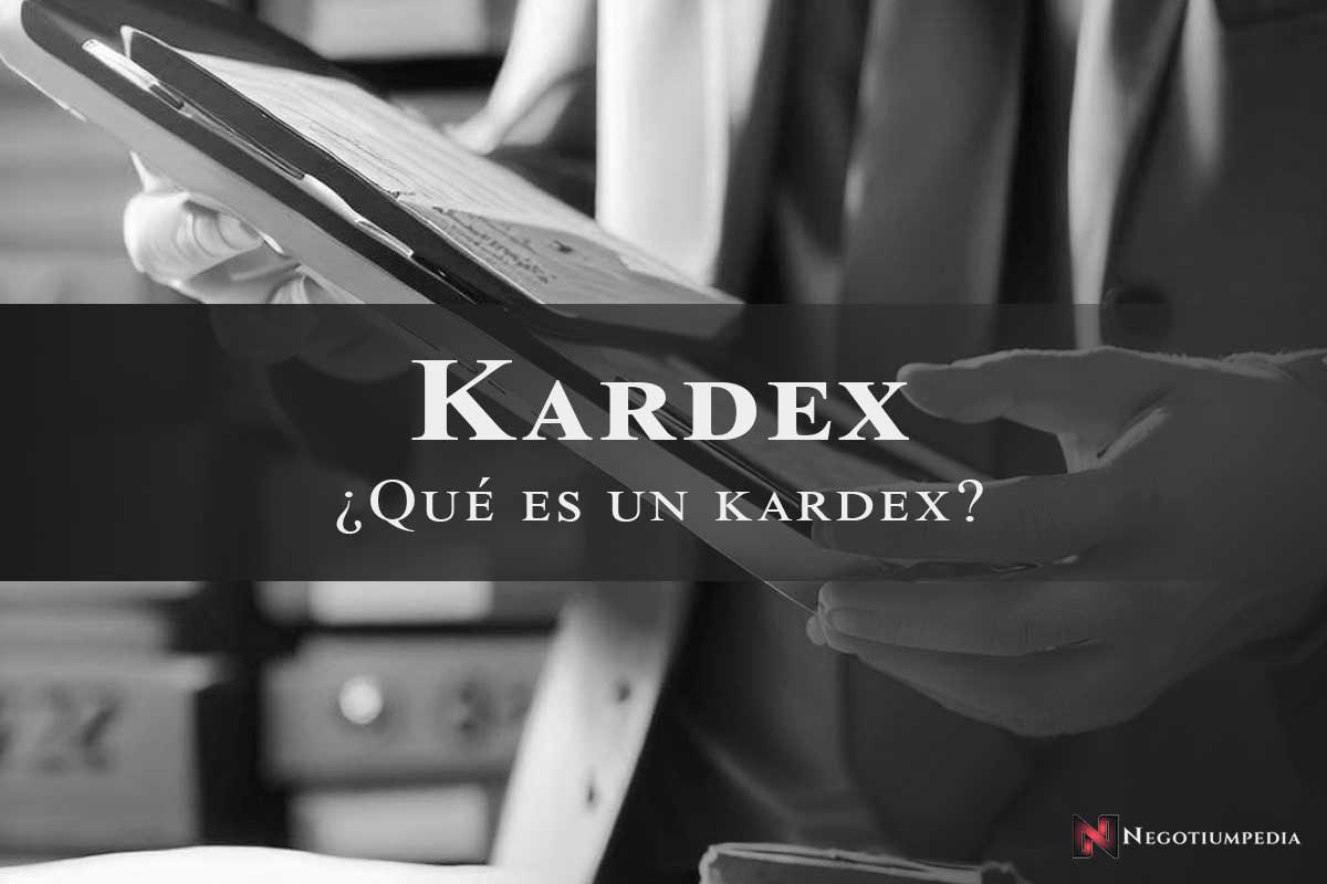 que es un kardex