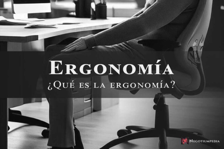 que es la ergonomia