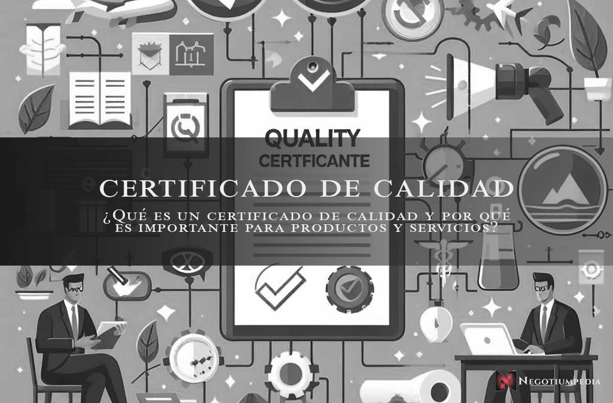 certificado de calidad